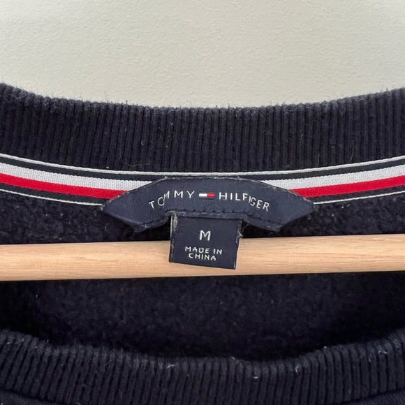 tommy hilfiger navy t shirt dress - Picture 2 of 2